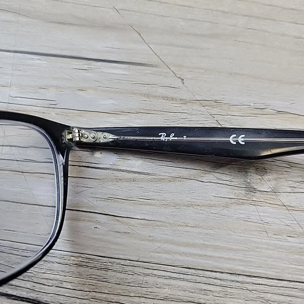 Ray-Ban Eyeglasses RB5356 2034 Black Clear Square Full Rim 52-19-145 FRAMES ONLY